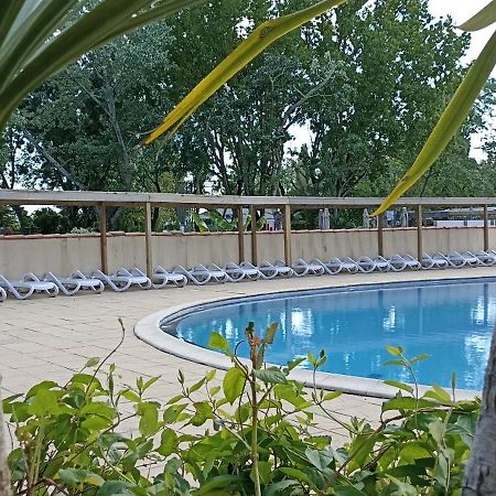 Mobilhome L'Oasis Camping Le Clos Cottet Angles  Kültér fotó