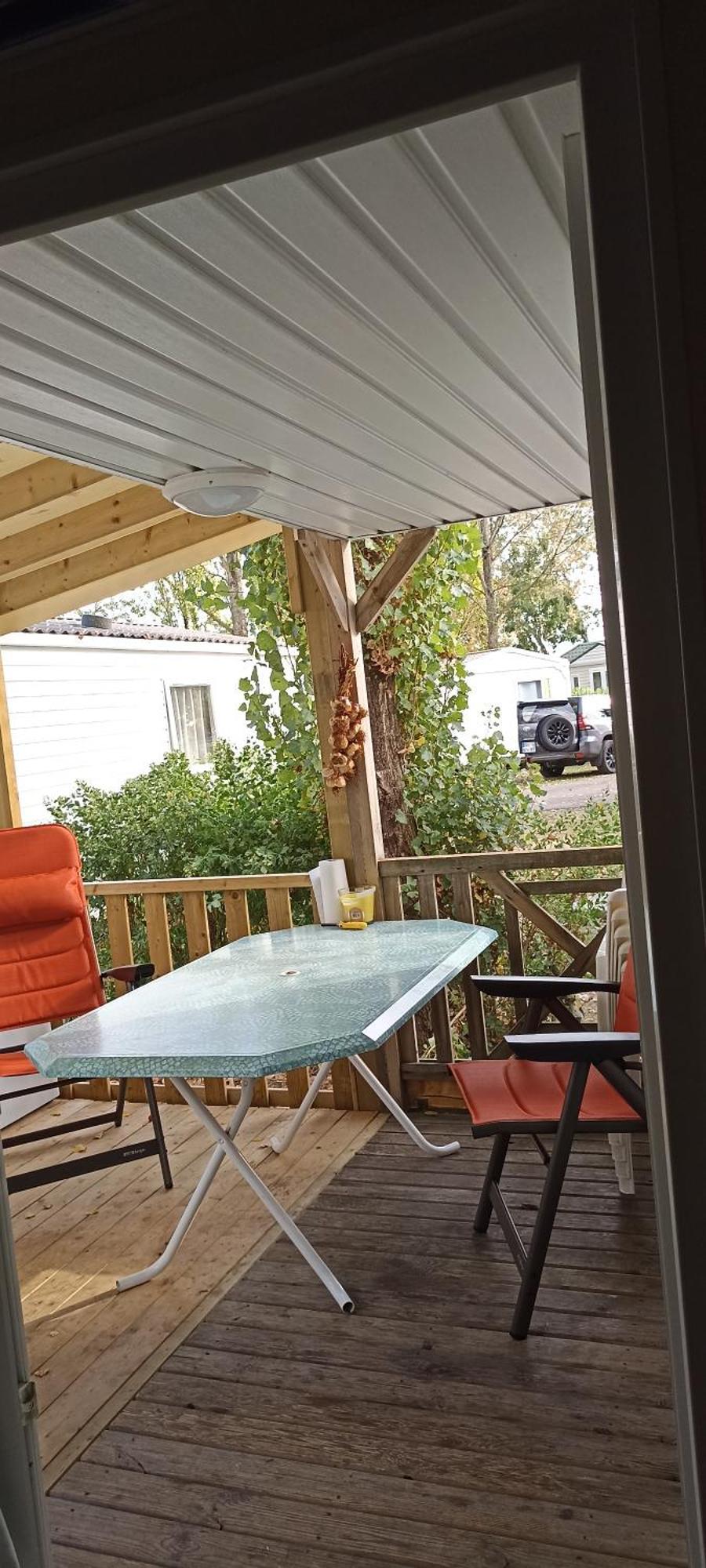 Mobilhome L'Oasis Camping Le Clos Cottet Angles  Kültér fotó
