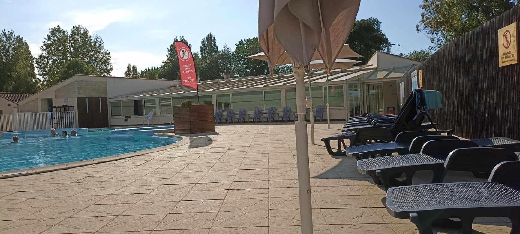 Mobilhome L'Oasis Camping Le Clos Cottet Angles  Kültér fotó