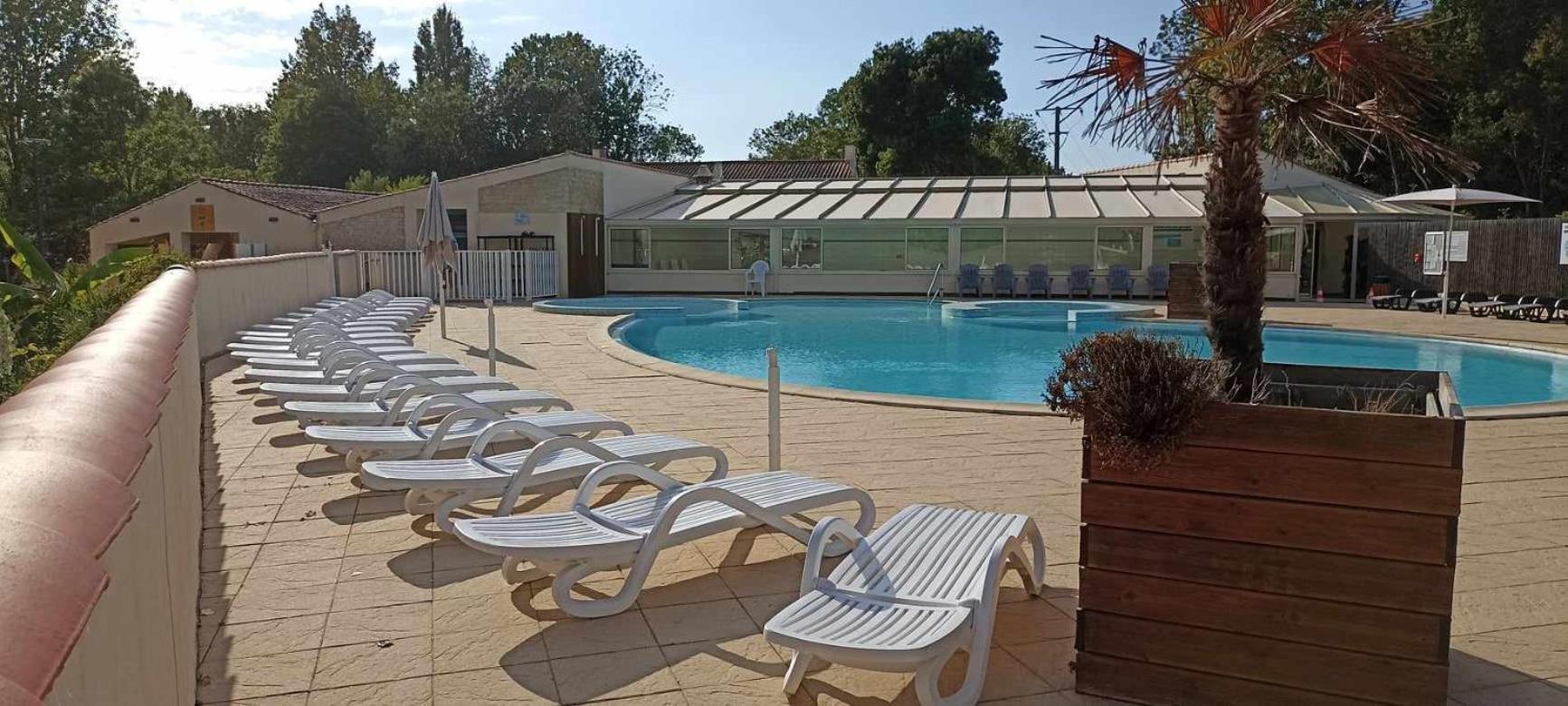 Mobilhome L'Oasis Camping Le Clos Cottet Angles  Kültér fotó