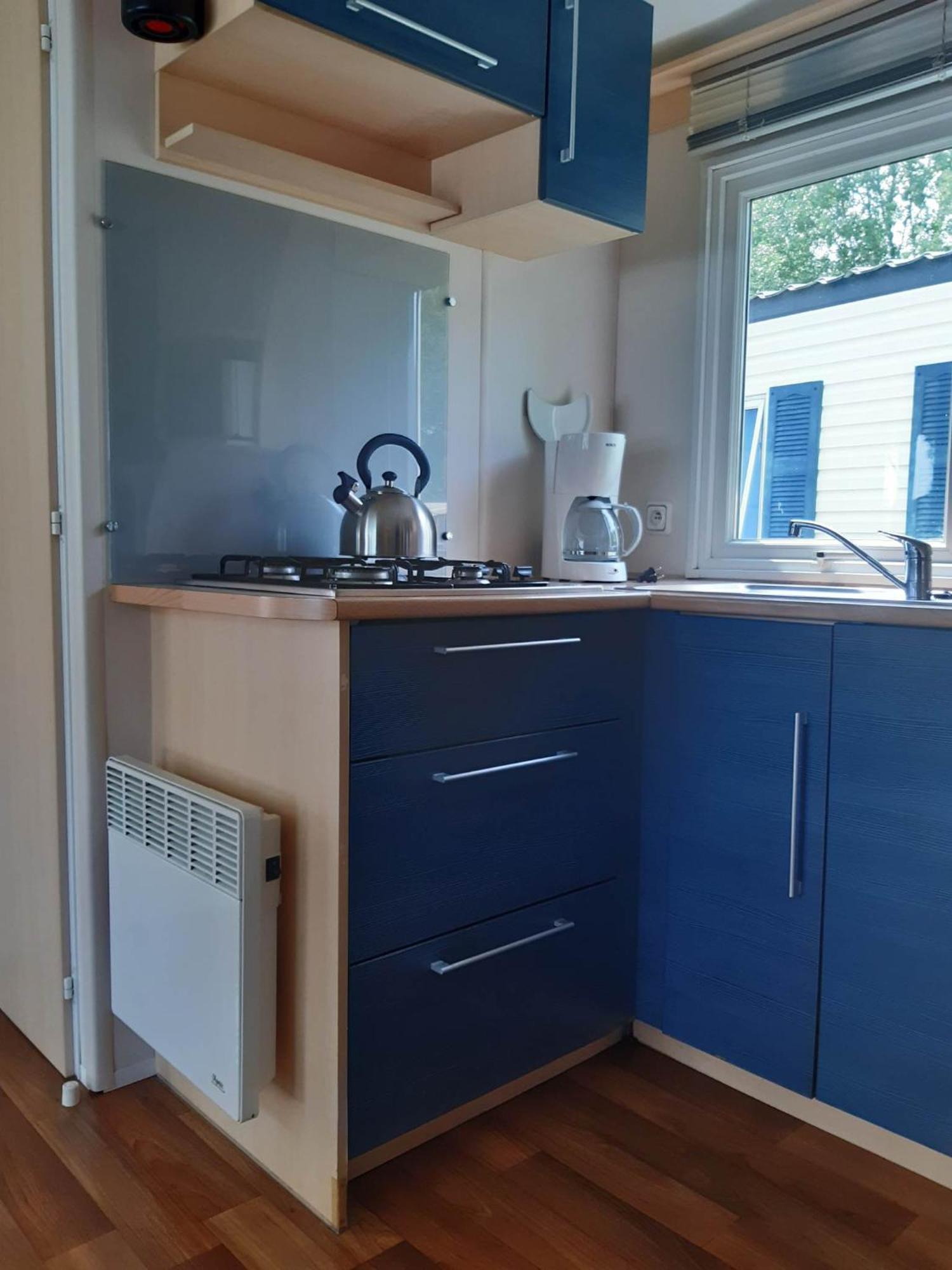 Mobilhome L'Oasis Camping Le Clos Cottet Angles  Kültér fotó