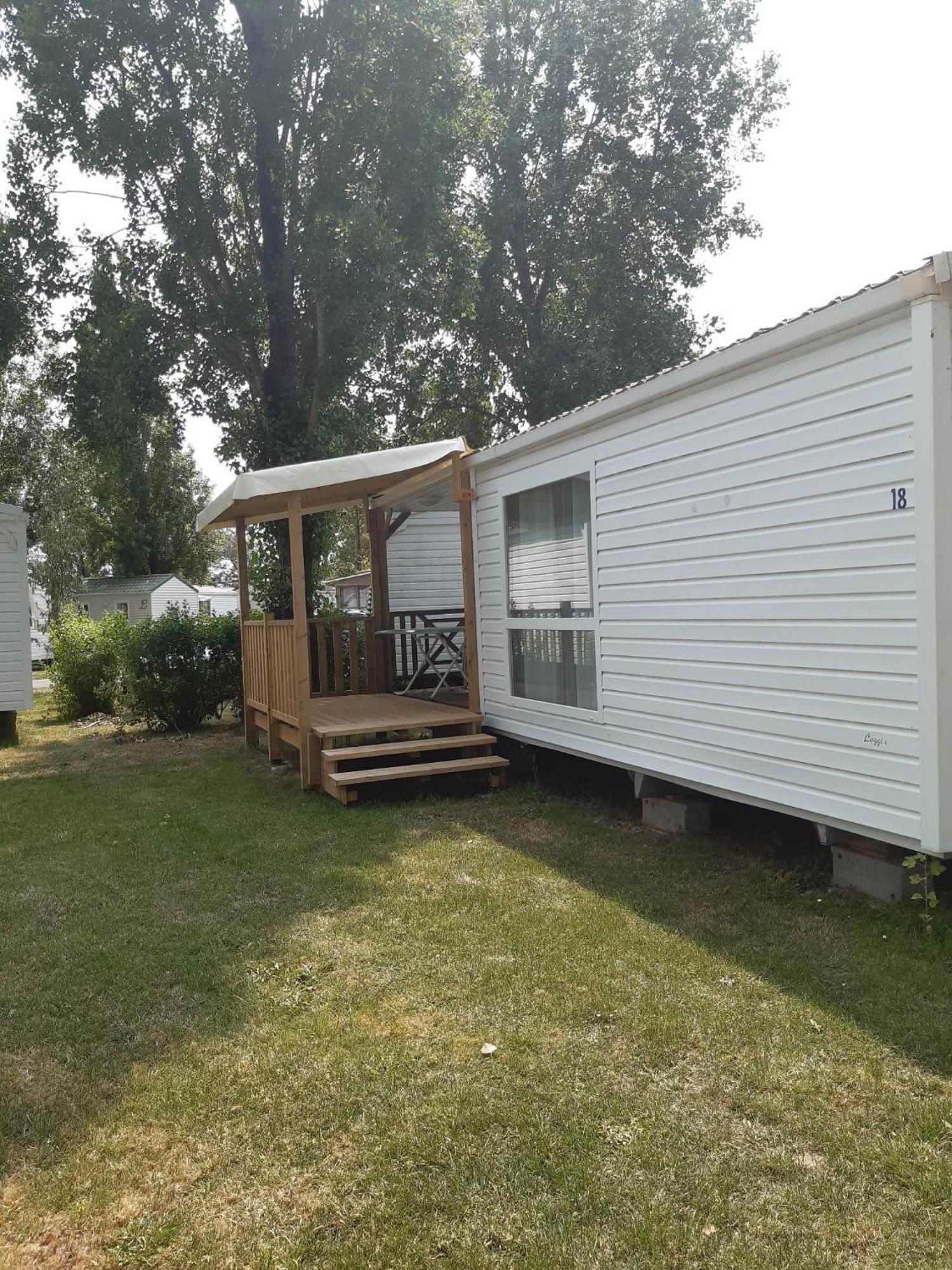 Mobilhome L'Oasis Camping Le Clos Cottet Angles  Kültér fotó