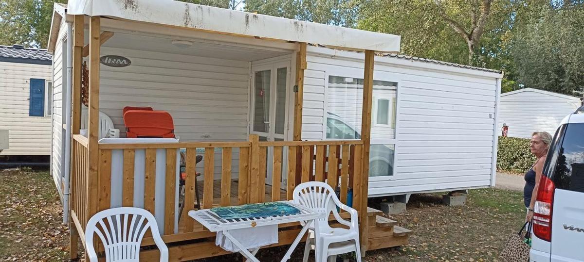 Mobilhome L'Oasis Camping Le Clos Cottet Angles  Kültér fotó