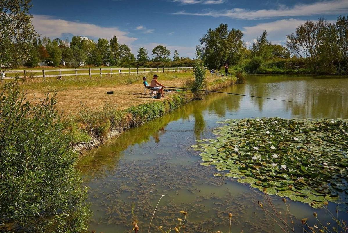 Mobilhome L'Oasis Camping Le Clos Cottet Angles  Kültér fotó