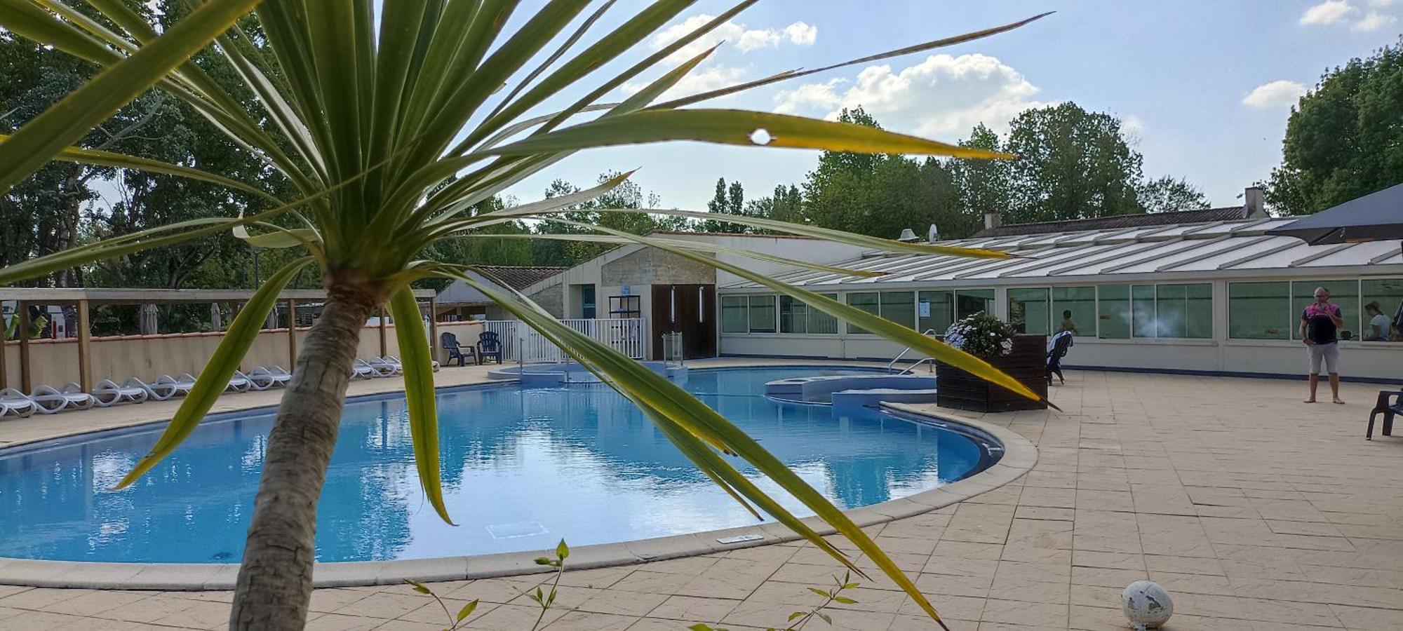 Mobilhome L'Oasis Camping Le Clos Cottet Angles  Kültér fotó
