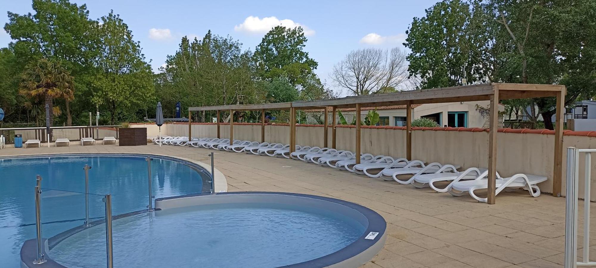 Mobilhome L'Oasis Camping Le Clos Cottet Angles  Kültér fotó